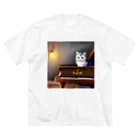 kitten pianistの子猫ピアニスト-2 Big T-Shirt