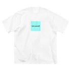 Billion HackのLive myself ビッグシルエットTシャツ