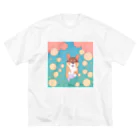 pandaの主人を見つけたコーギー Big T-Shirt