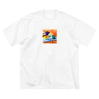 Egao  Creationsの至福のスウィーツ ビッグシルエットTシャツ