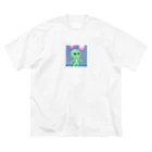 Town_ShipのCosmic Invader ビッグシルエットTシャツ