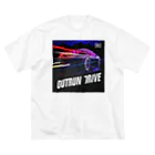 Smooth2000のOUTRUN DRIVE Big T-Shirt