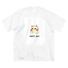 t_sotoyamaのデフォねこ ビッグシルエットTシャツ