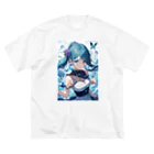 Firelyのミクミク ビッグシルエットTシャツ