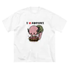 ナンナンショップの小豆洗い ビッグシルエットTシャツ