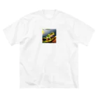 kool_kizzのカエル ビッグシルエットTシャツ