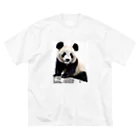 パンダリアンのパンダグッズ🐼 ビッグシルエットTシャツ