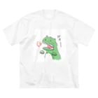 𓈒◌rui🦖🫧のかいじゅうのうた ビッグシルエットTシャツ