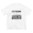 chieemakoのCITYSCAPE ビッグシルエットTシャツ