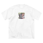 wonderのハイスクール萌え女子 Big T-Shirt