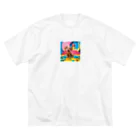 もふもふ86のダックスフンド Big T-Shirt