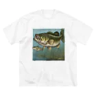 yuu1994 fishingのyuu1994fishing ビッグシルエットTシャツ