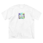 dxwtcrs94zの森のイラストグッズ Big T-Shirt