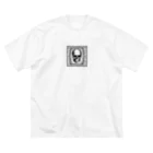 personalのドクロ ビッグシルエットTシャツ