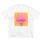 JHOPEのひまわりのように(ピンクver) ビッグシルエットTシャツ