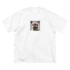 smile_happyのfrench bulldog Big T-Shirt