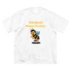 sunsunsuunのTakahashi Honey Factory ビッグシルエットTシャツ