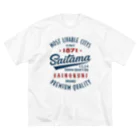 kg_shopのSaitama -Vintage- (淡色Tシャツ専用) ビッグシルエットTシャツ