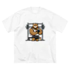 筋トレＭEMOの筋トレをMEMOするクマさんTシャツ Big T-Shirt