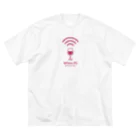 kg_shopのフリー Wine-Fi ビッグシルエットTシャツ