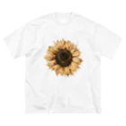 Atelier Petrichor Forestのヒマワリ Sunflower Big T-Shirt