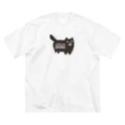 キャリコ堂のGIRIGIRI DOG ビッグシルエットTシャツ