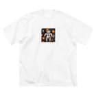 ToToMoの【ハロウィン】ロボット Big T-Shirt