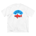 magical promptの赤い彗星のshark ビッグシルエットTシャツ