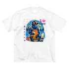 Curiosity＋のI❤️Camp ごりら ビッグシルエットTシャツ