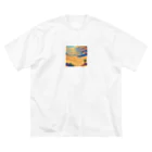 taka_maniaの砂漠 ビッグシルエットTシャツ