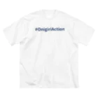 MIKI /// SDGsな日本語教師の#OnigiriAction  Tシャツ Big T-Shirt