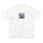 AQUARIUMのイルカ Big T-Shirt