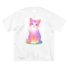 しんふぉショップのかわいいネコちゃんグッズ Big T-Shirt