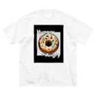 hAngryの【ドーナツ】hAngry Big T-Shirt