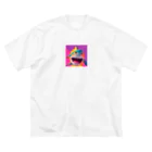 オリジナルファンタジーのファンキーさめ ビッグシルエットTシャツ