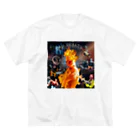 No Debate inc.のJust Ballin now ビッグシルエットTシャツ