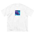 angler_kmの未確認魚種 ビッグシルエットTシャツ