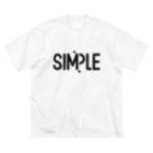 REPLAYのsimple ビッグシルエットTシャツ