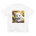 yoiyononakaの葡萄畑の番猫02 Big T-Shirt