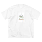 Medamayakiのりょくちゃ ビッグシルエットTシャツ