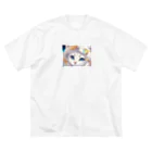 ポジパレード 🎉のムーンシャインタイガリーナ ビッグシルエットTシャツ
