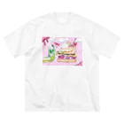 つぎのかめろんぱんけーき ビッグシルエットTシャツ