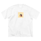 SAKIのダンボールの可愛いイラスト Big T-Shirt