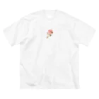 みたらし団子のふたたまちゃんのみたらし団子のふたたまちゃん ビッグシルエットTシャツ