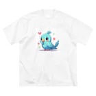 終わらない夢🌈の幸せの青いインコちゃん💞 Big T-Shirt