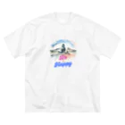 ようこそ　taitaitaro shop へのBe Happy あなたは幸せになる❗️グッズ ビッグシルエットTシャツ