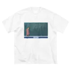 COCONUTchanの雨ニモマケズ　宮沢賢治 ビッグシルエットTシャツ