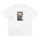 Makoto_Kawano Designの悪そうなのにカワイイ猫ちゃん Big T-Shirt