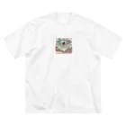 ketaketaのメルヘン怪物i【個性的】【カラフル】 ビッグシルエットTシャツ