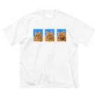 シンバのおうちのシンバ証明写真(３ショット) Big T-Shirt